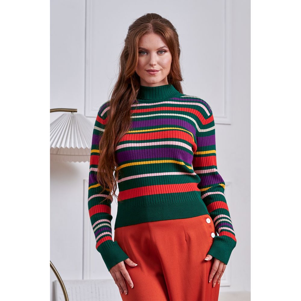 Banned - Carol Striped Gebreide trui - Multicolours